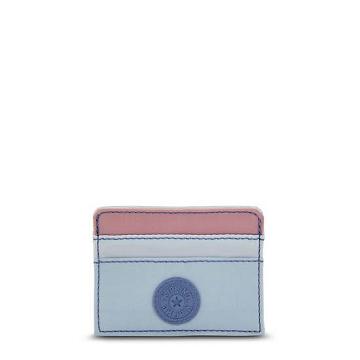 Kipling Cardy Card Holder Väska Ljusblå Rosa | SE 1161UZ